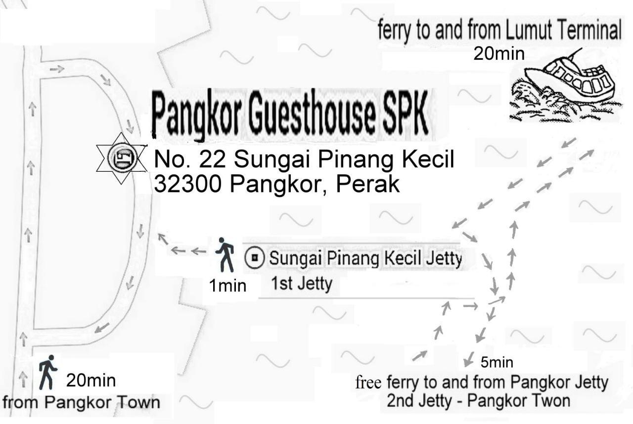 邦咯岛spk酒店 Kampong Sungai Udang 外观 照片